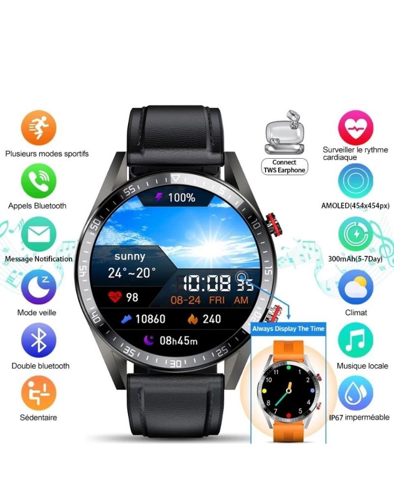 Montre intelligente Cly Pro+™